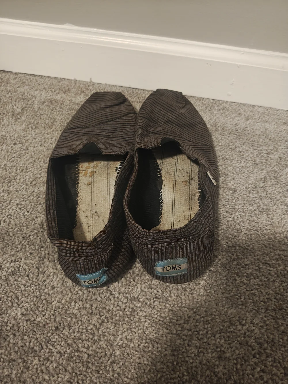 Toms Casual Slip-On Black-Grey